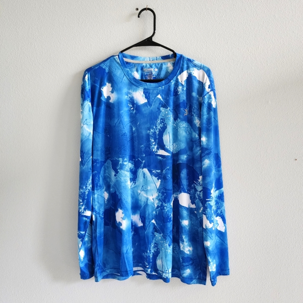 Reel Legends Blue Wave Swim Shirt